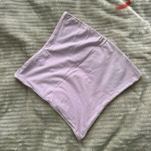 Pastel purple tube top